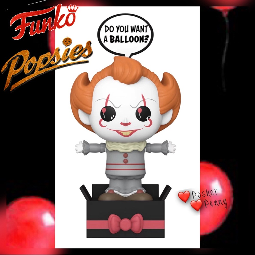 🆕 FUNKO POPSIES Pennywise The Clown (IT)